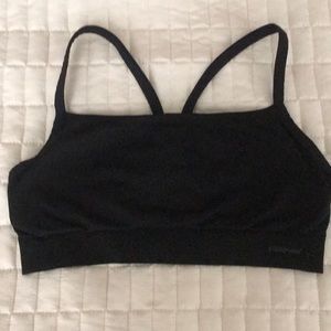 Patagonia black medium size sports bra